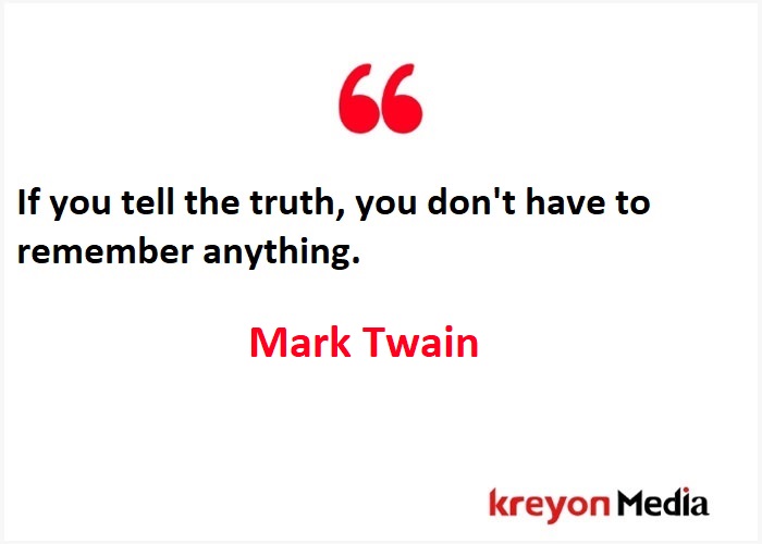 famous quotes about telling the truth